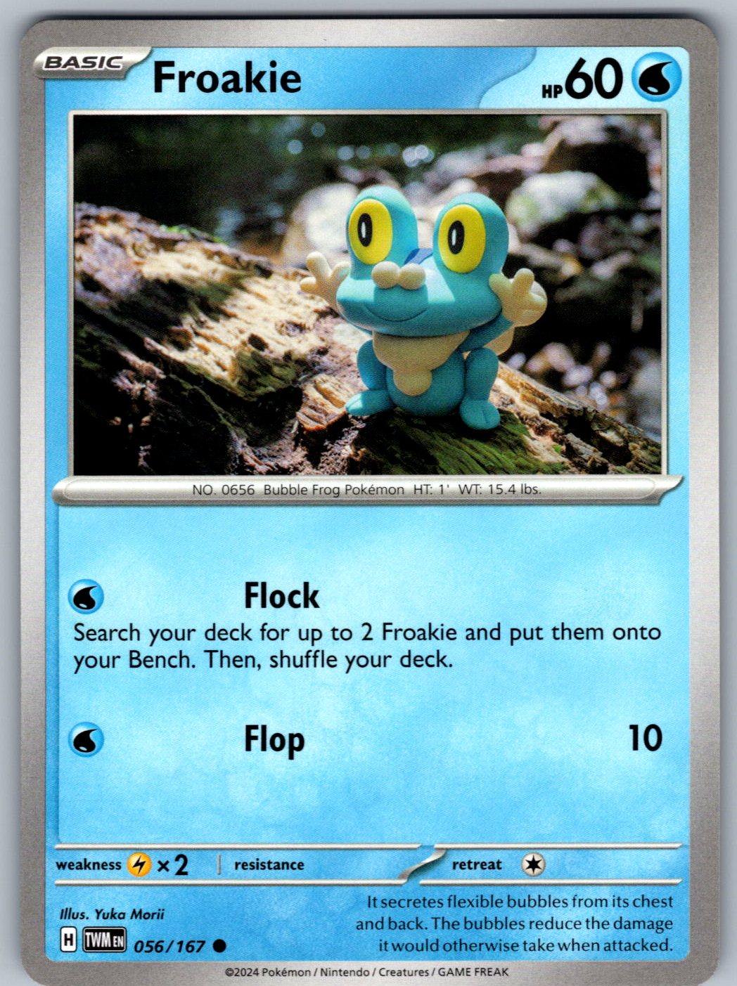 Froakie 056/167 Twilight Masquerade Pokemon