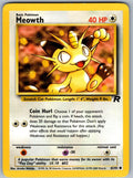 Meowth 62/82 Team Rocket Pokemon Unlimited