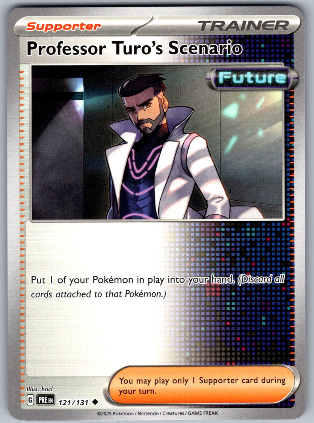 Professor Turo's Scenario 121/131 Prismatic Evolutions Pokemon