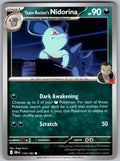 Team Rocket's Nidorina 115/182 Destined Rivals Pokemon