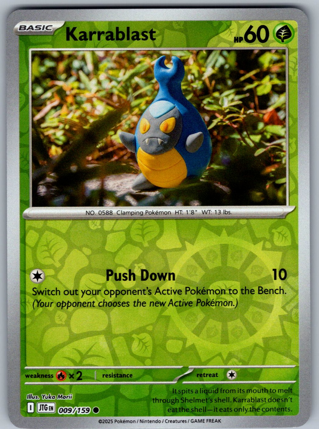 Karrablast 009/159 Journey Together Pokemon