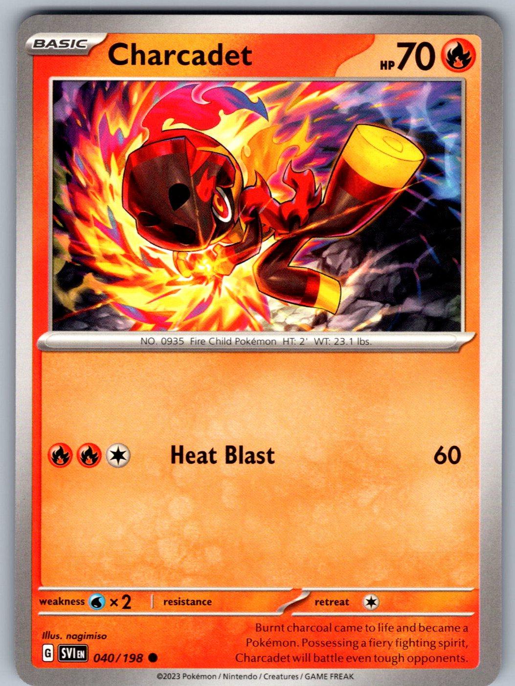 Charcadet 040/198 Scarlet & Violet Pokemon