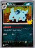 Nidorina 088/128 ME: 30th Celebration Pokemon Holo