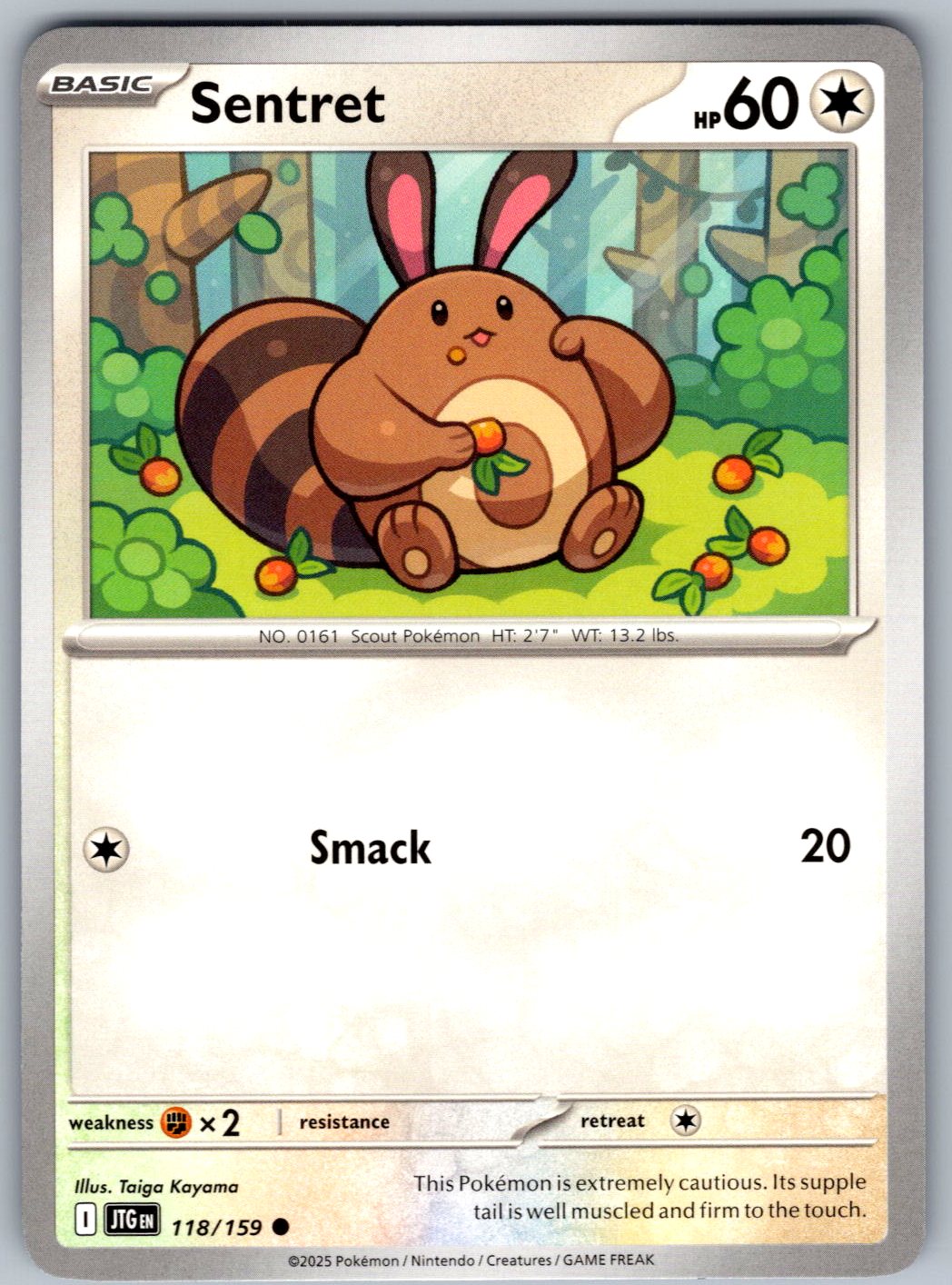 Sentret 118/159 Journey Together Pokemon
