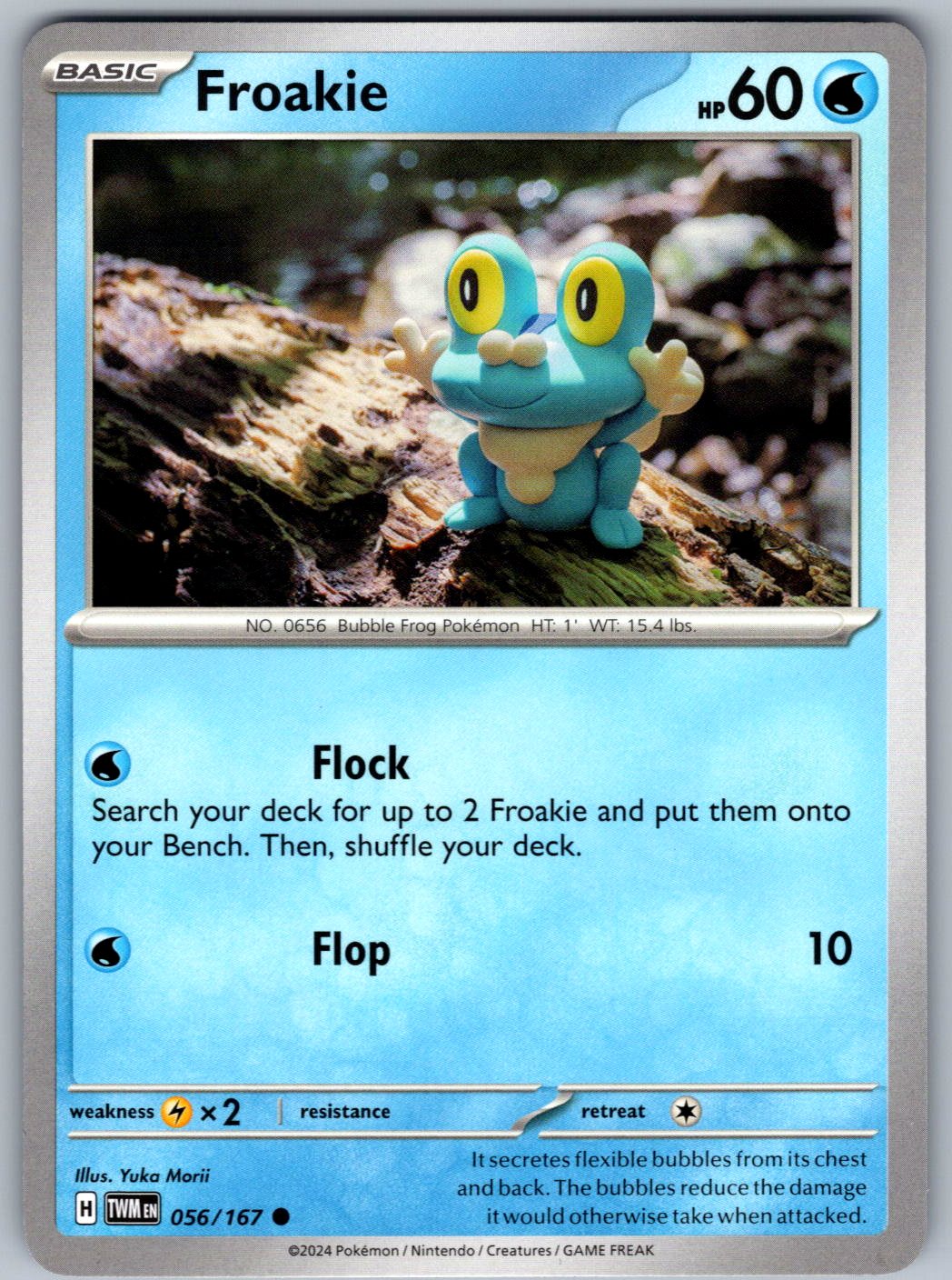 Froakie 056/167 Twilight Masquerade Pokemon