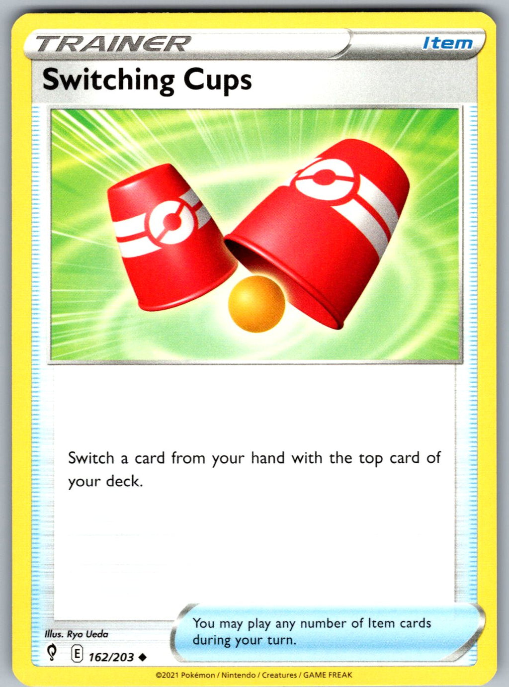 Switching Cups 162/203 Evolving Skies Pokemon