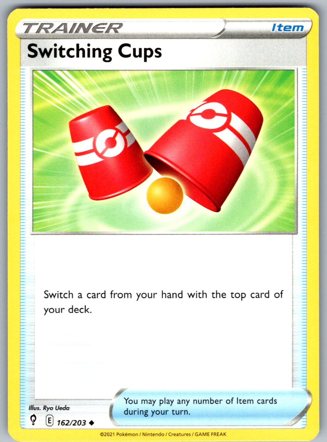 Switching Cups 162/203 Evolving Skies Pokemon