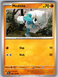 Meditite 082/162 Temporal Forces Pokemon