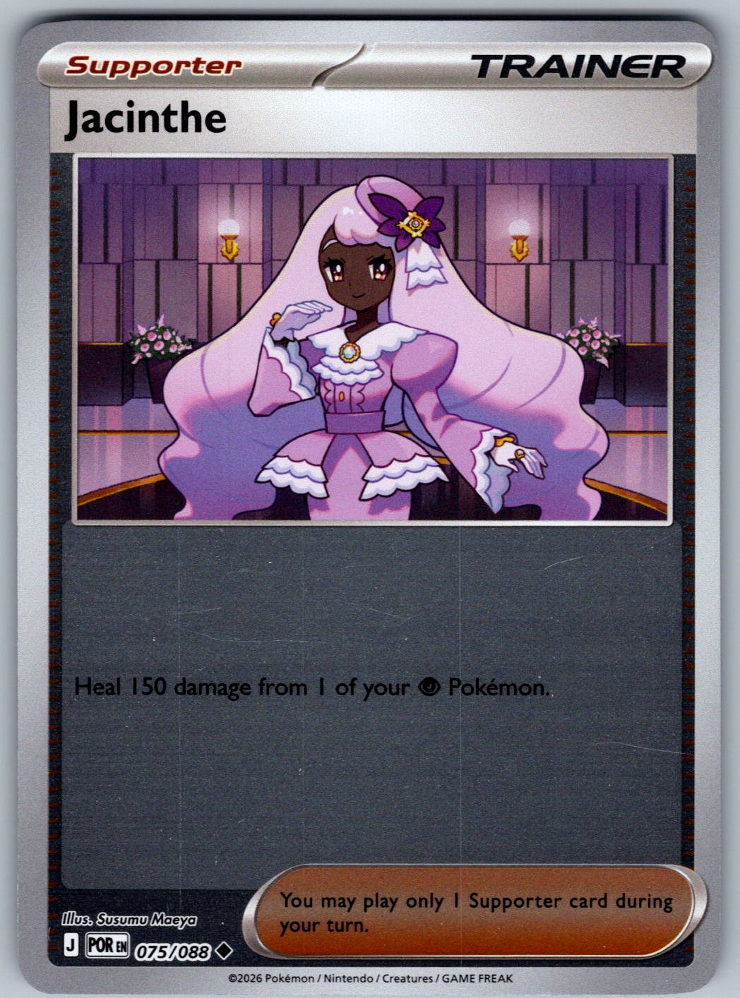 Jacinthe 075/088 Perfect Order Pokemon Reverse Holo