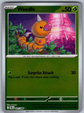 Weedle 001/086 Chaos Rising Pokemon Reverse Holo
