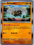 Relicanth 084/162 Temporal Forces Pokemon Holo