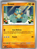 Golett 087/162 Temporal Forces Pokemon