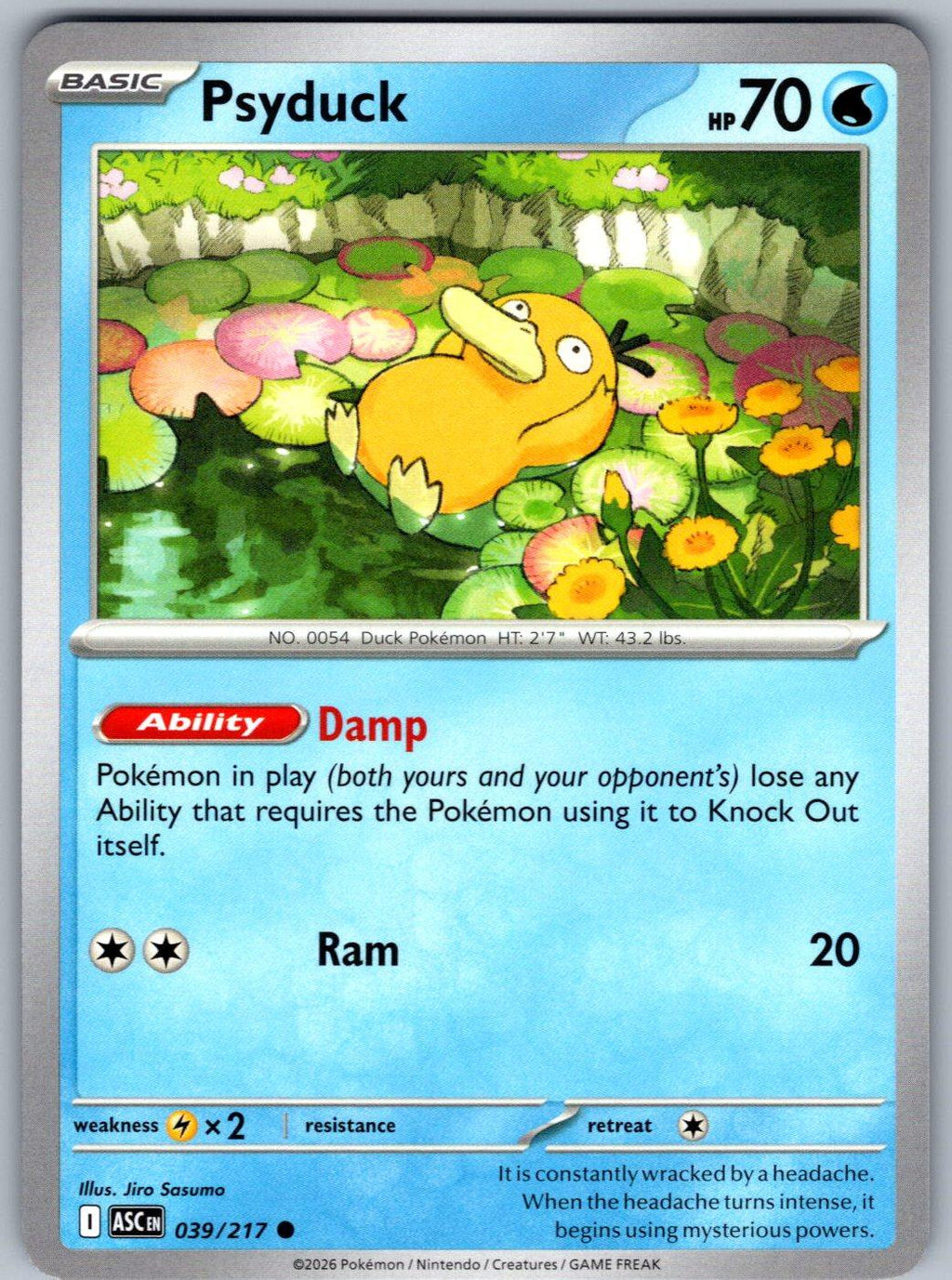 Psyduck 039/217 Ascended Heroes Pokemon