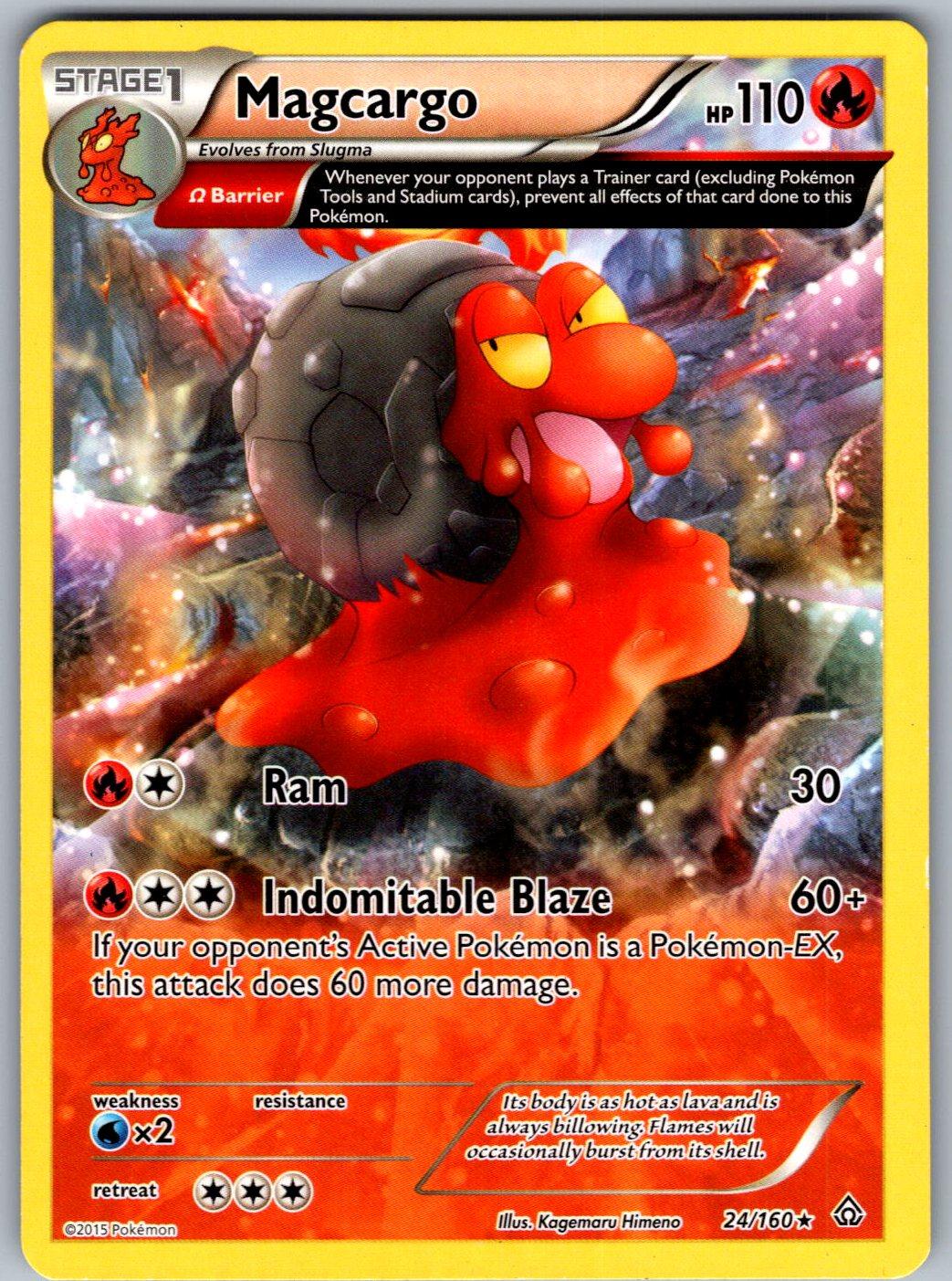 Magcargo 24/160 Primal Clash Pokemon