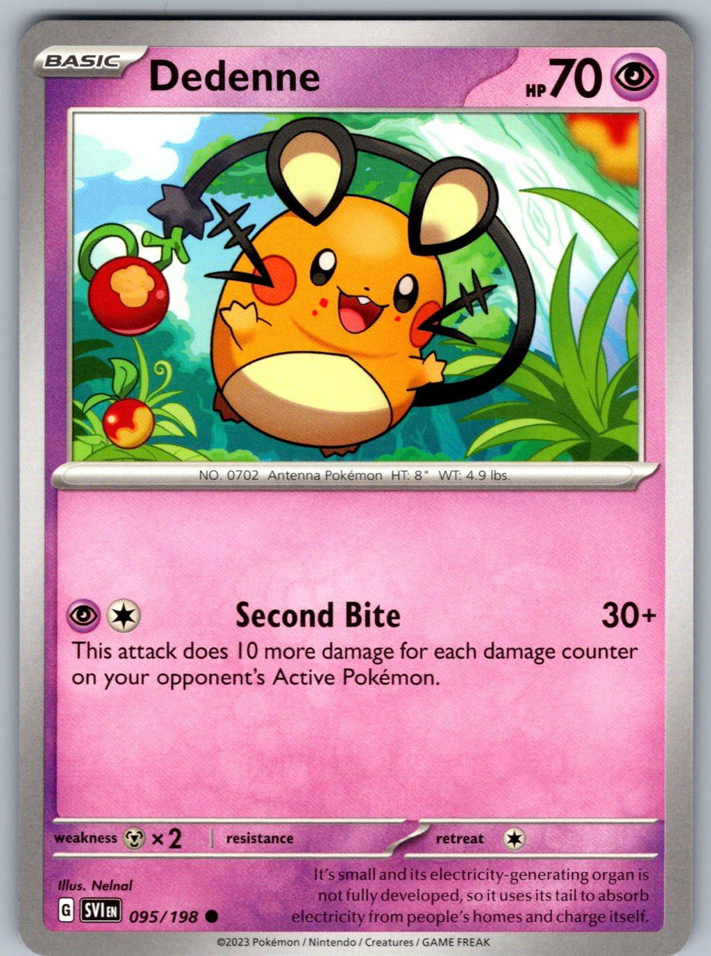 Dedenne 095/198 Scarlet & Violet Pokemon