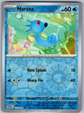 Horsea 116/165 151 Pokemon