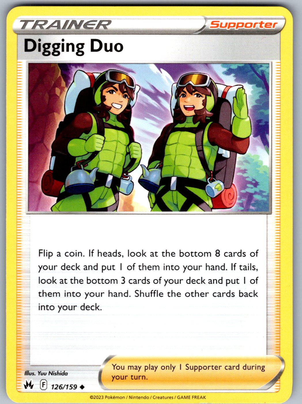 Digging Duo 126/159 Crown Zenith Pokemon