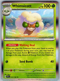 Whimsicott 015/162 Temporal Forces Pokemon Holo