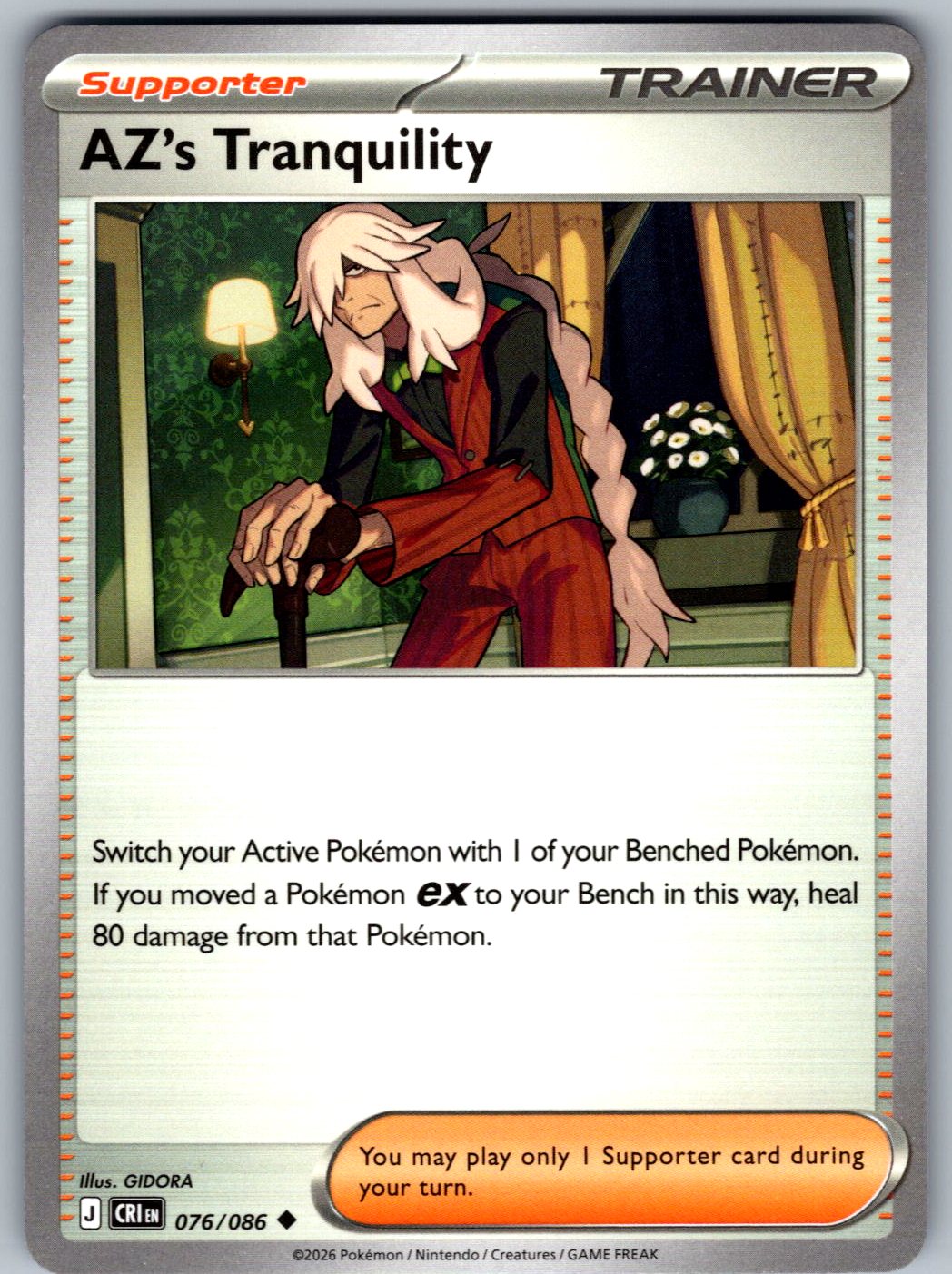 AZ's Tranquility 076/086 Chaos Rising Pokemon