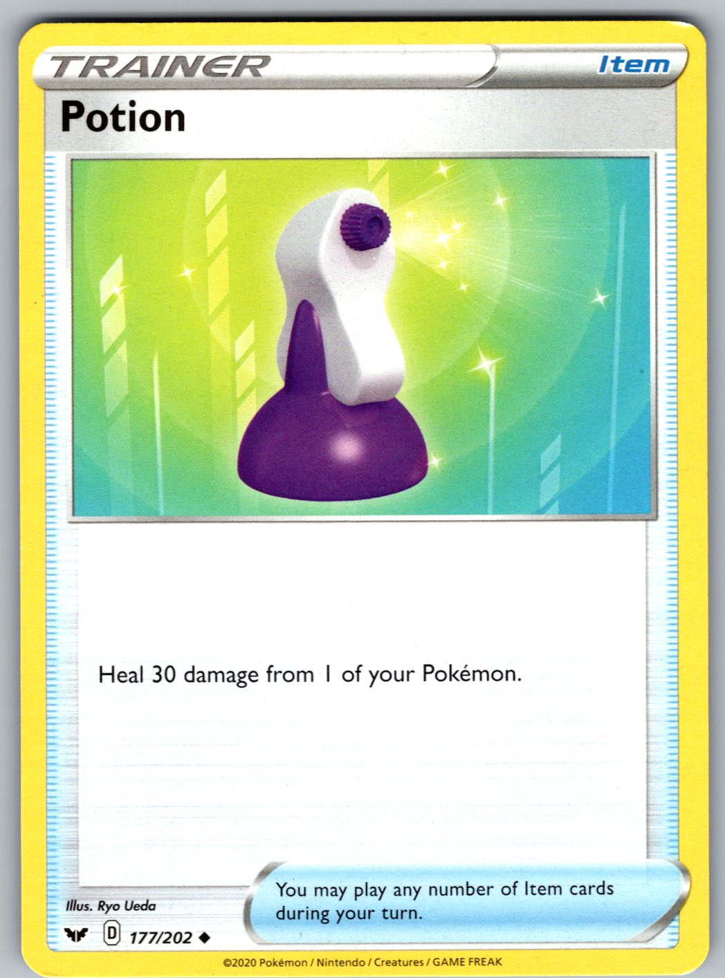Potion 177/202 Sword & Shield Pokemon