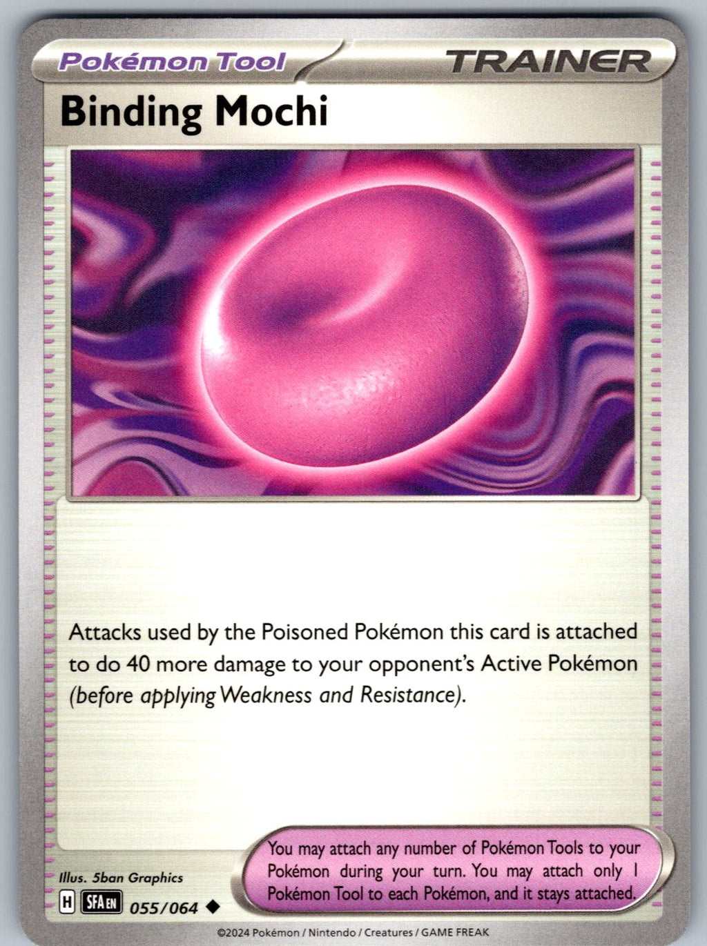 Binding Mochi 055/064 Shrouded Fable Pokemon
