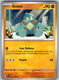 Golett 087/162 Temporal Forces Pokemon