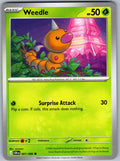 Weedle 001/086 Chaos Rising Pokemon