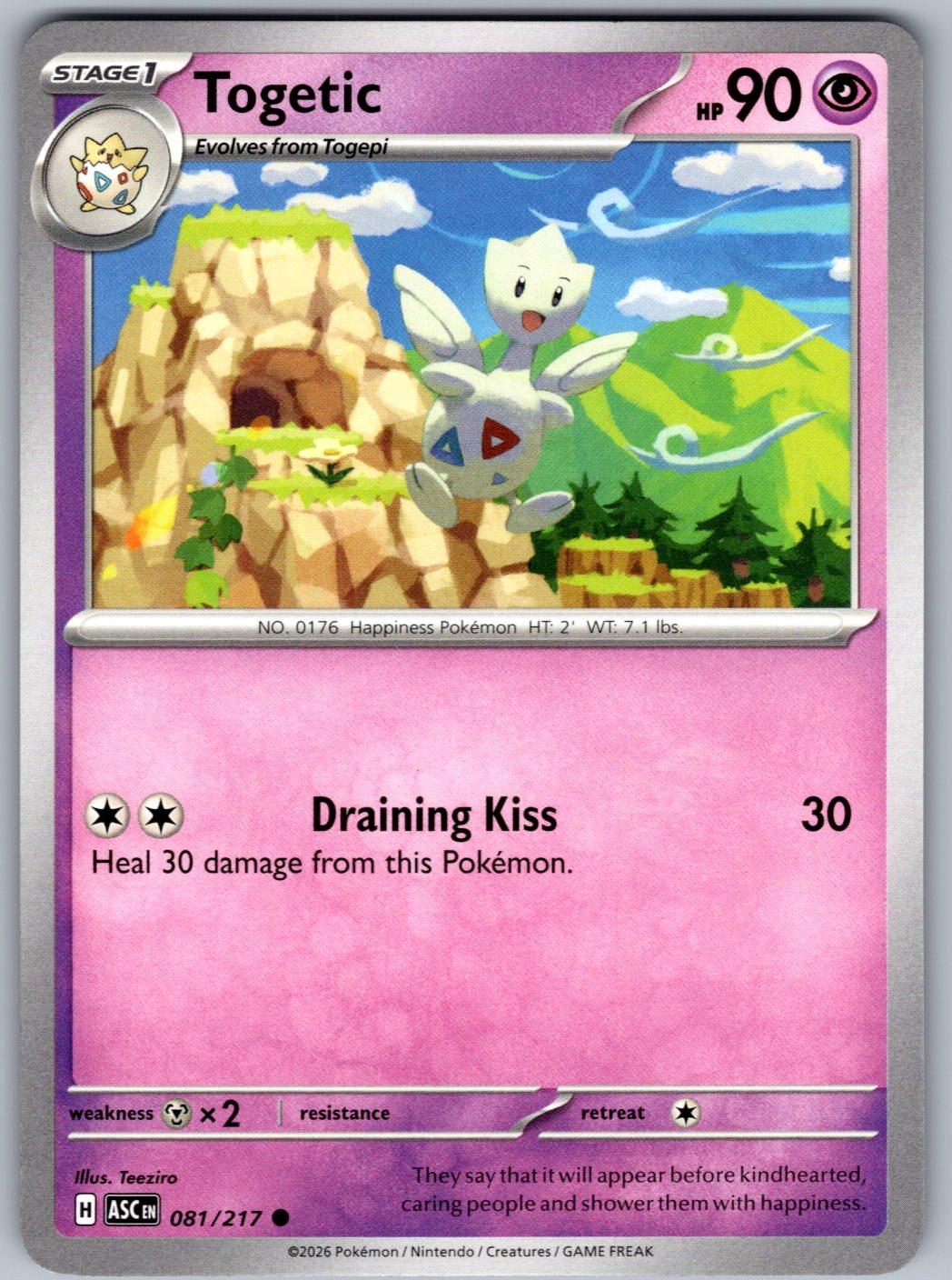 Togetic 081/217 Ascended Heroes Pokemon