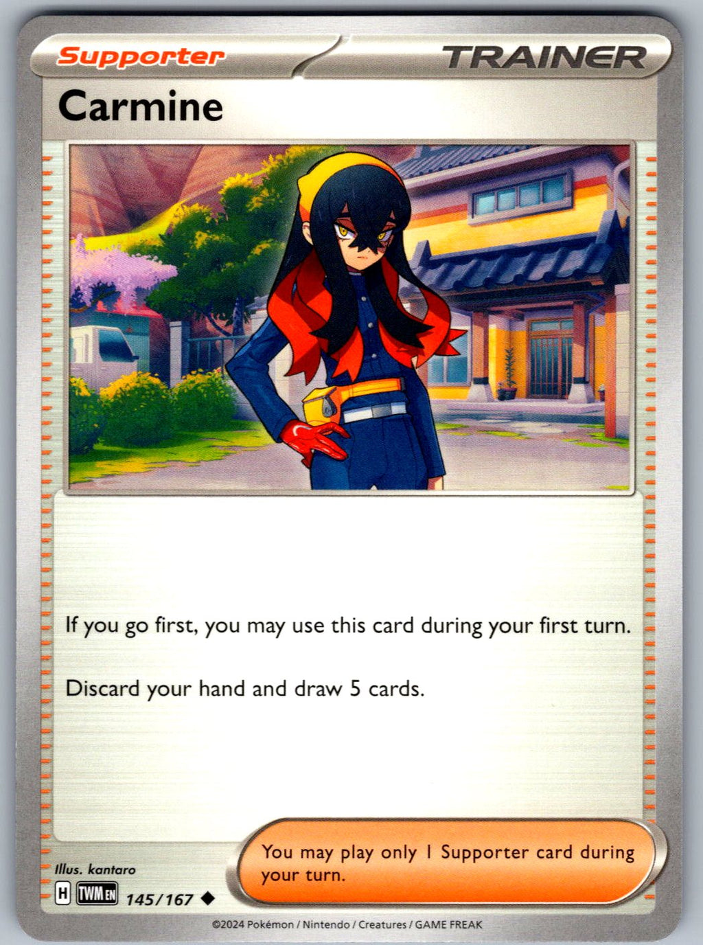 Carmine 145/167 Twilight Masquerade Pokemon