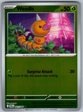 Weedle 001/086 Chaos Rising Pokemon Reverse Holo