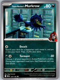 Team Rocket's Murkrow 127/182 Destined Rivals Pokemon