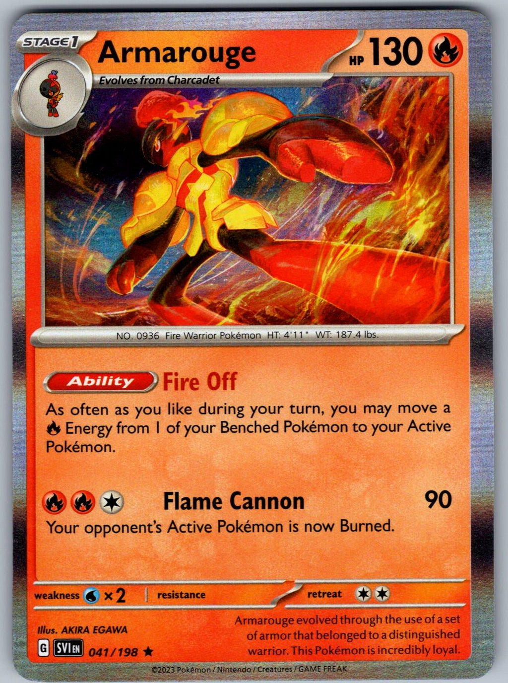 Armarouge (Line Holo) 041/198 Miscellaneous Cards & Products Pokemon