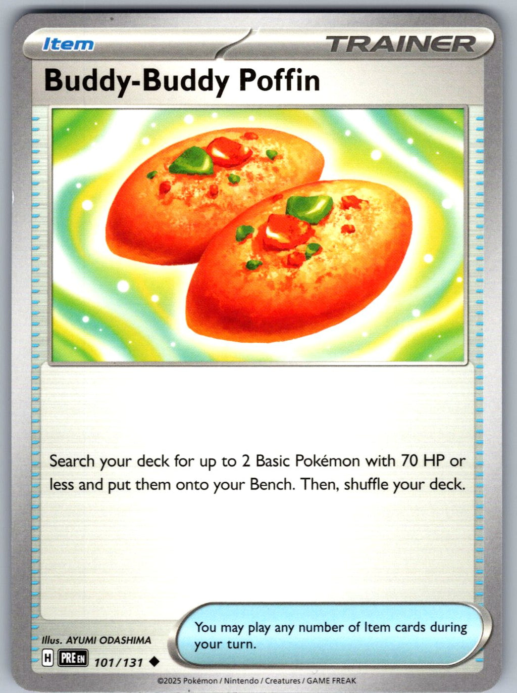 Buddy-Buddy Poffin 101/131 Prismatic Evolutions Pokemon