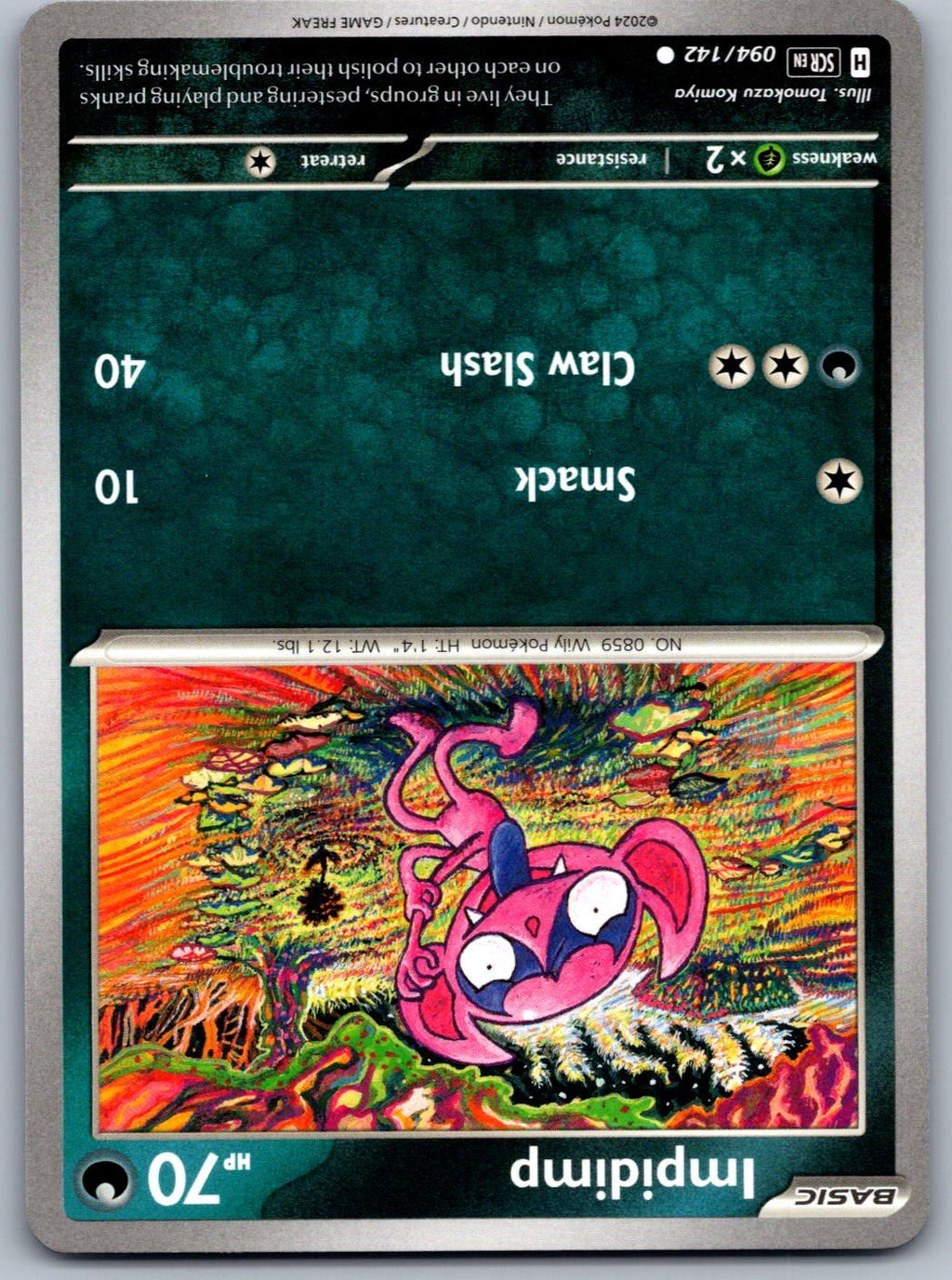 Impidimp 94/142 Stellar Crown Pokemon