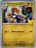 Kommo-o 112/128 ME: 30th Celebration Pokemon Holo