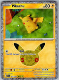 Pikachu 027/128 ME: 30th Celebration Pokemon Holo