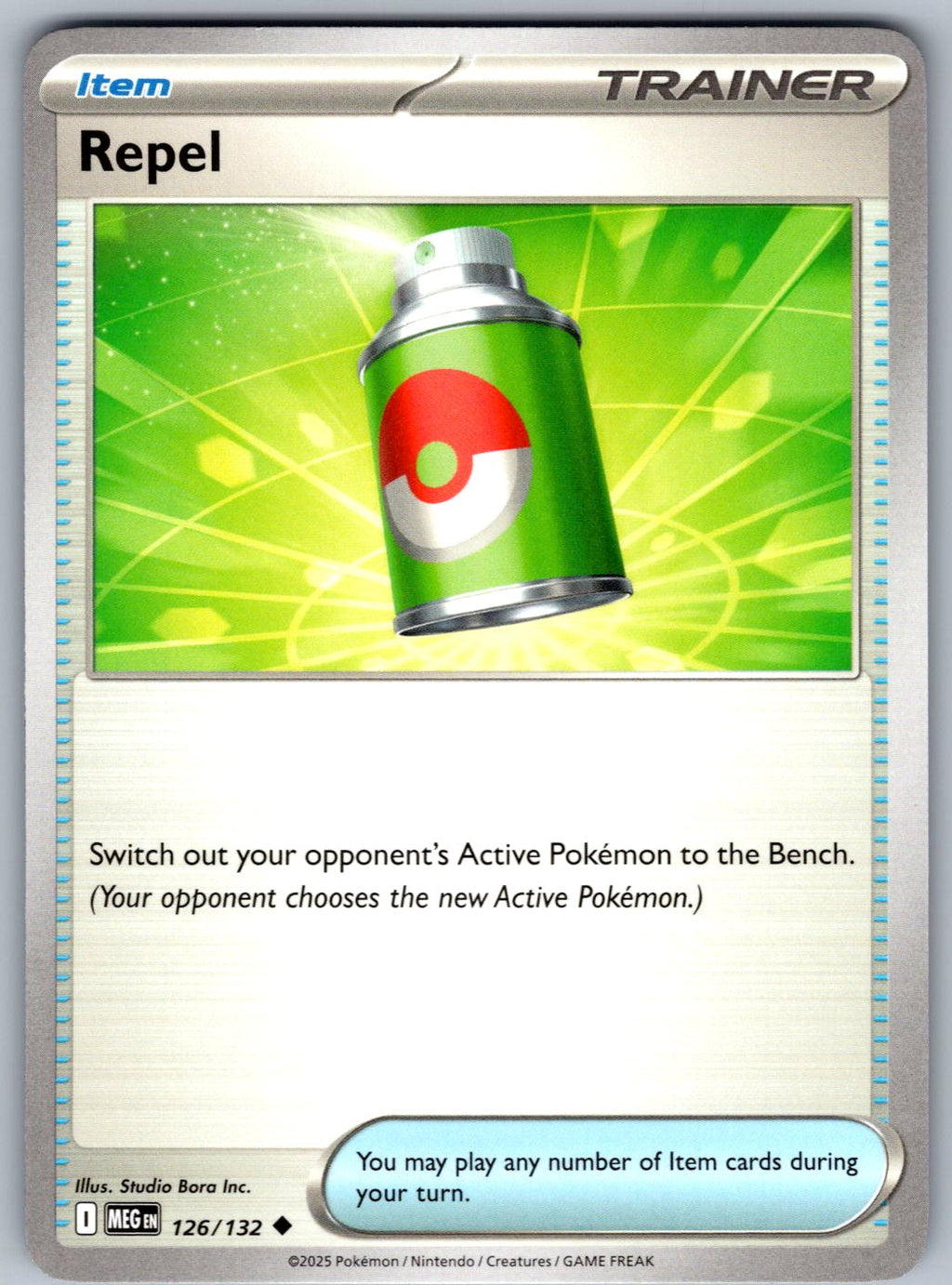 Repel 126/132 Mega Evolution Pokemon