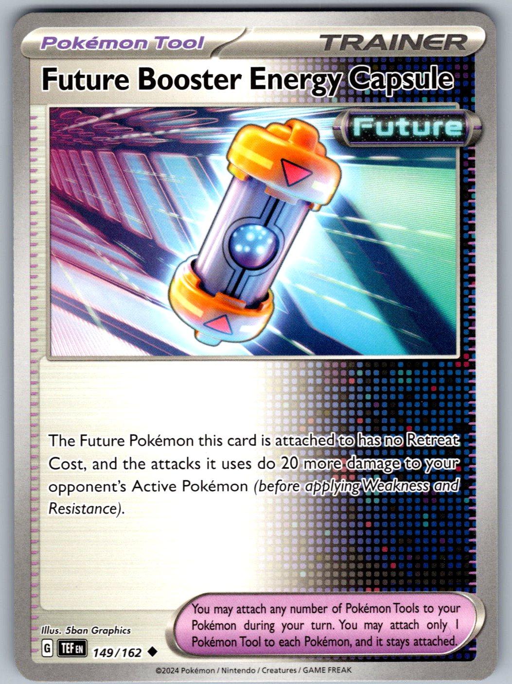 Future Booster Energy Capsule 149/162 Temporal Forces Pokemon