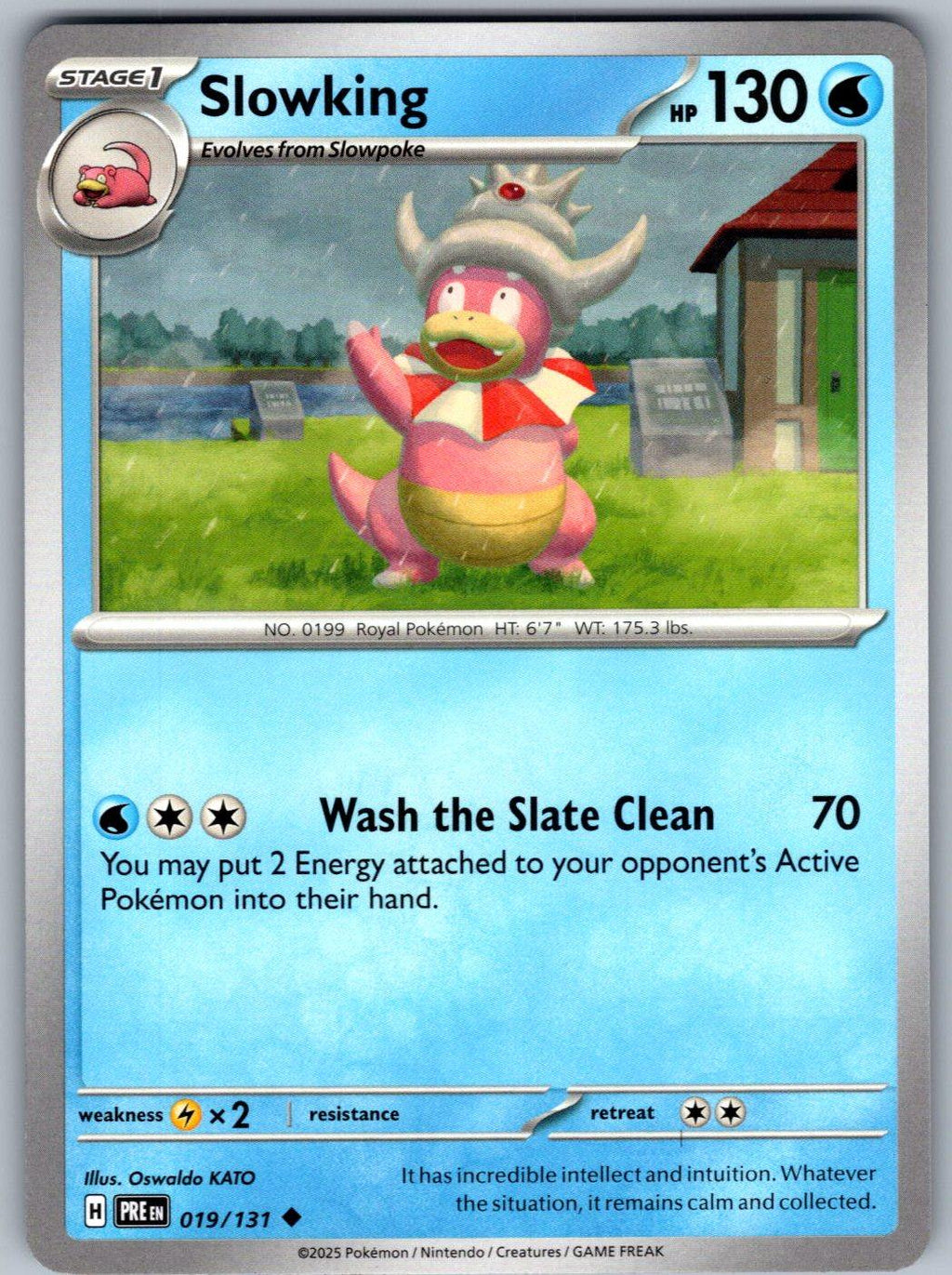 Slowking 019/131 Prismatic Evolutions Pokemon