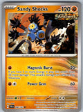 Sandy Shocks 098/162 Temporal Forces Pokemon