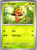 Chespin 005/086 Chaos Rising Pokemon