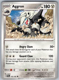 Aggron 122/167 Twilight Masquerade Pokemon