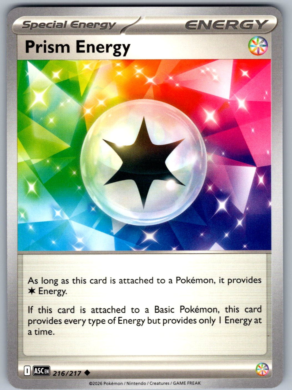 Prism Energy 216/217 Ascended Heroes Pokemon