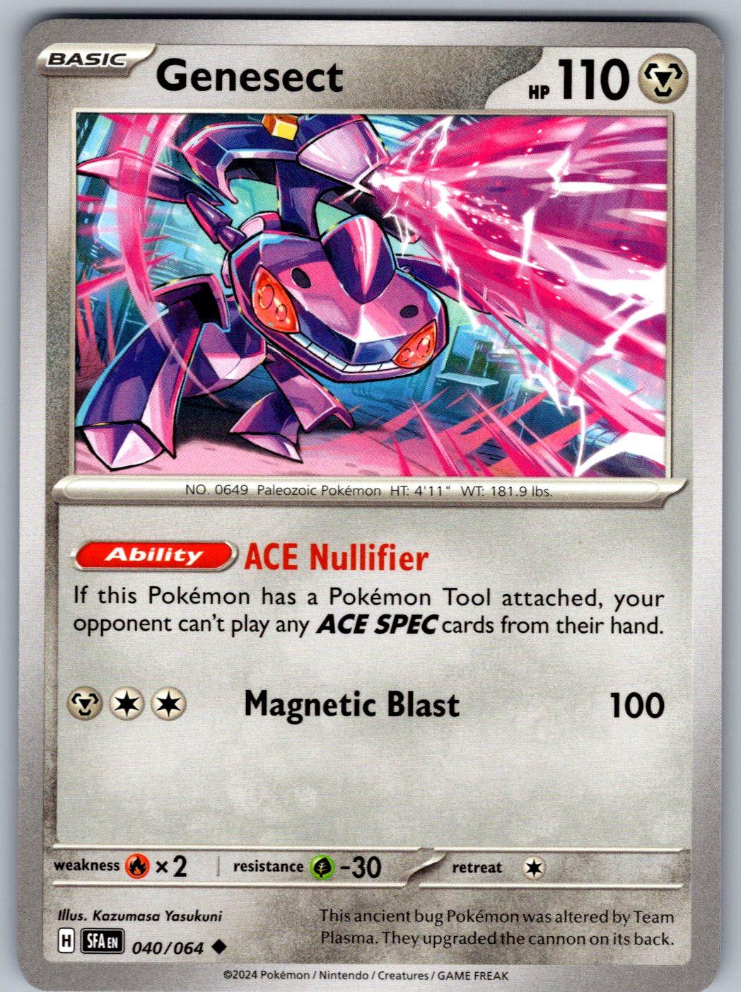 Genesect 040/064 Shrouded Fable Pokemon