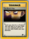 The Boss's Way 73/82 Team Rocket Pokemon Unlimited
