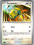 Dunsparce 128/162 Temporal Forces Pokemon