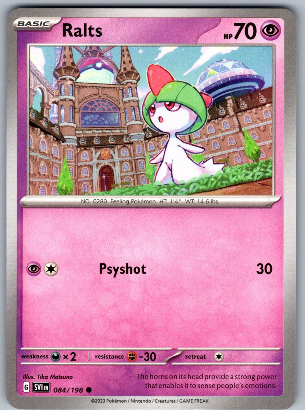 Ralts 084/198 Scarlet & Violet Pokemon