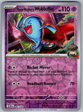Team Rocket's Wobbuffet 082/182 Destined Rivals Pokemon Reverse Holo