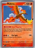 Moltres 011/128 ME: 30th Celebration Pokemon Holo