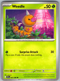 Weedle 001/086 Chaos Rising Pokemon